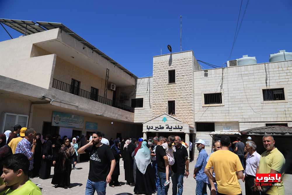 يوم انتخابي طويل في بلدة طيردبا تغطية عدسة موقع ياجنوب 